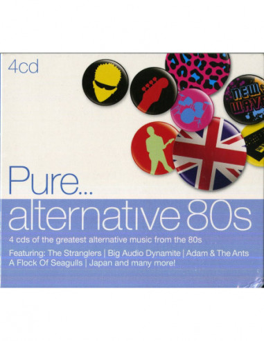 Compilation - Pure...Alternative 80S (Box4Cd) - (CD)