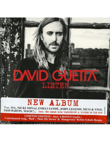 Guetta David - Listen (Ltd.Edt.) - (CD)