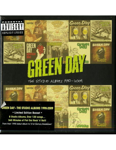 Green Day - The Studio Albums 1990 2009 (Box 8 Cd) - (CD) only € CD  buy online