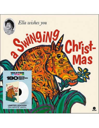 Fitzgerald Ella - Ella Wishes You A Swinging Christmas (180 Gr. Vinyl White Limited Edt.)