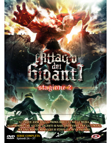 Attacco Dei Giganti (L') - Stagione 02 The Complete Series (Eps 01-12) (3 Dvd)