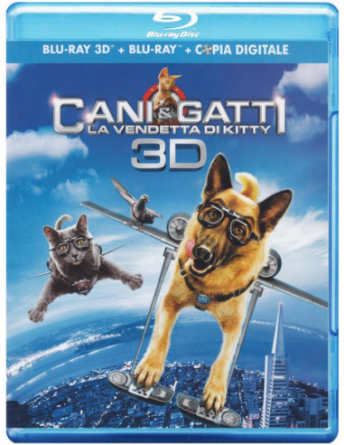 Cani & Gatti - La Vendetta Di Kitty (3D) (Blu-Ray 3D+Blu-Ray)