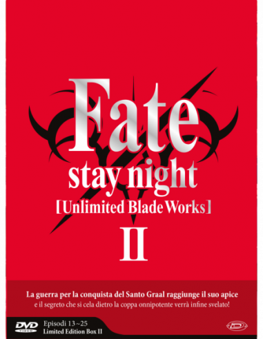 Fate/Stay Night - Unlimited Blade Works - Stagione 02 (Eps 13-25) (3 Dvd) (Limited Edition Box)