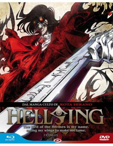 Hellsing Ultimate n.01 Ova 1-2 (Blu-Ray+Dvd)