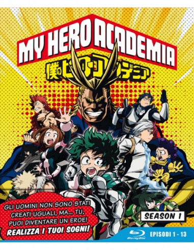 My Hero Academia - Stagione 01 (Eps 01-13) (Ltd Edition) (3 Blu-Ray)