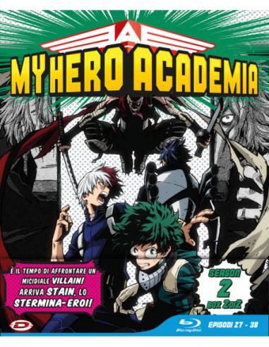 My Hero Academia - Stagione 02 Box n.02 (Eps 27-38) (Ltd Edition) (3 Blu-Ray)