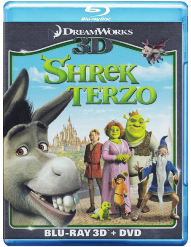 Shrek Terzo (3D) (Blu-Ray 3D+Dvd)