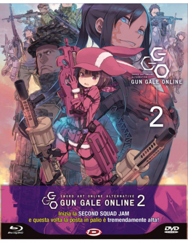 Sword Art Online Alternative Gun Gale Online n.02 (Eps 07-12) (Ltd Edition) (Blu-Ray+Dvd)