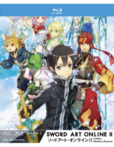 Sword Art Online II - Box n.02 (Eps 15-24) (Ltd) (2 Blu-Ray+Cd)