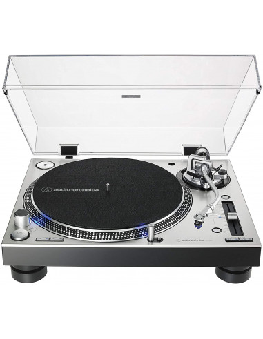 Audio Technica Giradischi (At-Lp140xpsv) (Silver) Professionale