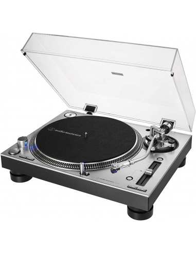 Audio Technica Giradischi (At-Lp140xpsv) (Silver) Professionale