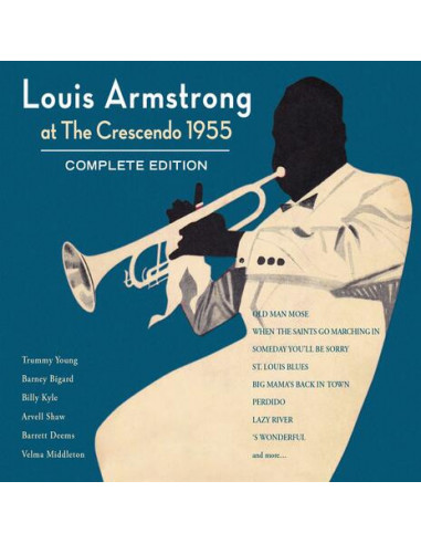 Armstrong Louis - At The Crescendo 1955. Complete Edition + 18 Rare Bonus Track (Box 3 Cd) - (CD)