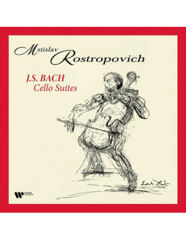 Mstislav Rostropovic - The Cello Suites (Box 4 Lp 180 Gr. + Booklet 20 Pagine) - Vinile