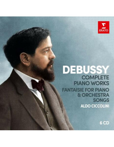 Aldo Ciccolini - Debussy Complete Piano Works (Box 6 Cd) - (CD)