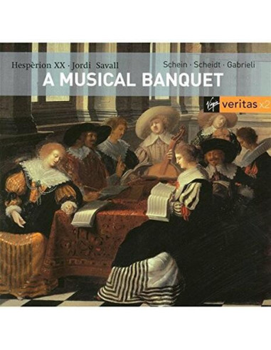 Jordi Savall( Viola Da Gamba), Hesperion Xx - A Musiqual Banquet - (CD)