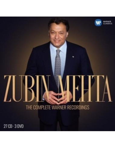 Zubin Mehta - The Complete Warner Recordings (Box 27 Cd + 3 Dvd) - (CD)