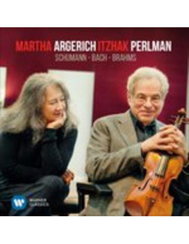 Martha Argerich , Itzhak Perlman( Violino) - Schumann, Bach, Brahms - (CD)