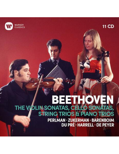 Beethoven - Beethoven: Violin & Cello Sonatas, String & Piano Trios (Box 11 Cd) - (CD)