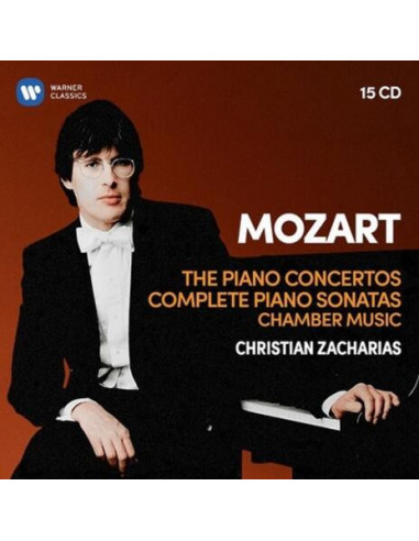 Christian Zacharias - The Piano Concertos 5-27 Complete Piano Sonatas (Box 15 Cd) - (CD)