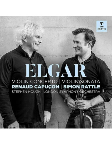 Renaud Capucon, Rattle Simon, Hough London Symphony Orchestra - Violin Concerto And Violin Sonata - (CD)