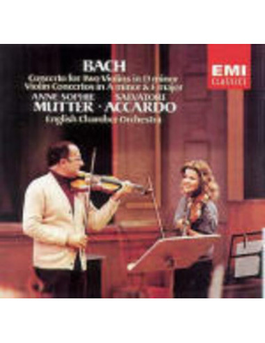 Mutter Anne Sophie( Violino), Salvatore Accardo( Violino E Direttore) - Violin Concertos Bwv1043,Bwv1041,Bwv1042 - (CD)