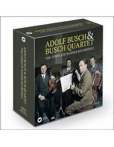 Busch Adolf( Violino), The Busch Quartet - Adolf Busch & The Busch Quartet: The Complete Warner Recordings (Box16Cd) - (CD)