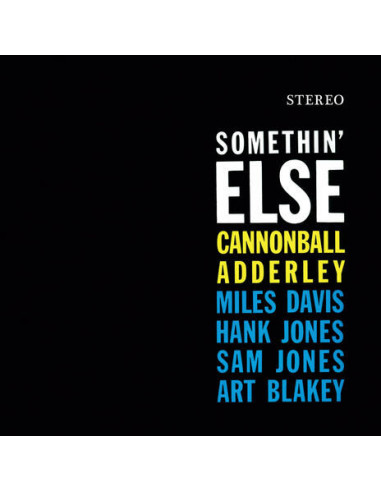 Adderley Cannonball - Somethin' Else (Limited Edt.Orange Vinyl)