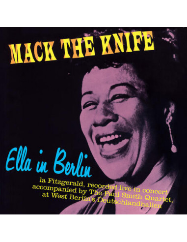 Fitzgerald Ella - Ella In Berlin (Mack The Knife) (Limited Edt. Blue Vinyl)