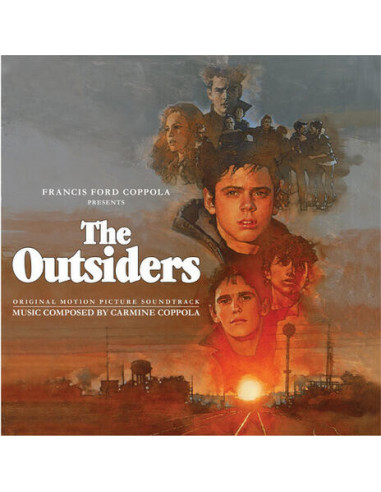 O. S. T. -The Outsiders( Coppola Carmine) - The Outsiders (Orange & Blue Vinyl)