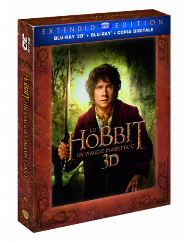 Hobbit (Lo) - Un Viaggio Inaspettato (3D) (Extended Edition) (3 Blu-Ray+2 Blu-Ray 3D)