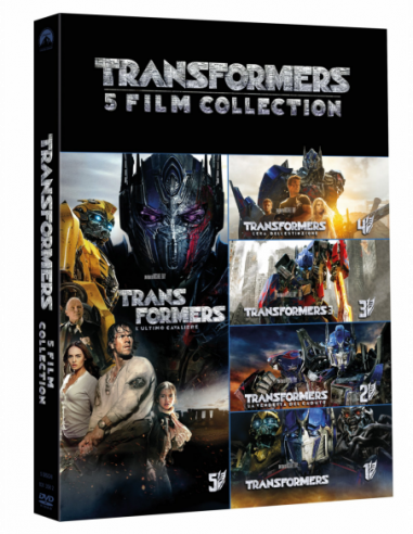 Transformers 5 Film Collection (5 Dvd)