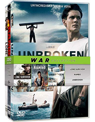 Unbroken / Rambo / Lone Survivor (3 Dvd)