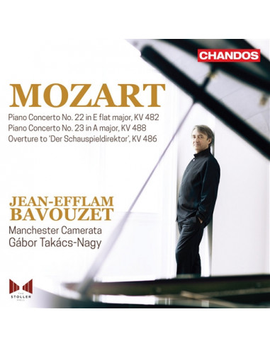 Bavouzet, Jean-Effla - Mozart: Piano Concerto No. 22, K. 482 & - (CD)