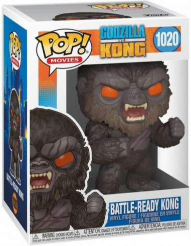 Godzilla Vs Kong: Funko Pop! Movies - Battle-Ready Kong (Vinyl Figure 1020)