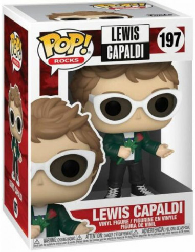 Lewis Capaldi: Funko Pop! Rocks - Lewis Capaldi (Vinyl Figure 197)