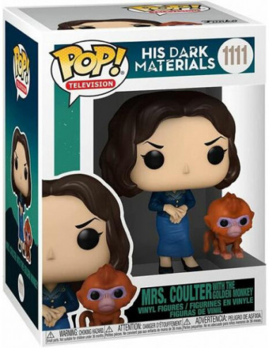 His Dark Materials: Funko Pop! & Buddy - Mrs. Coulter W/Daem (Vinyl Figure 1111)