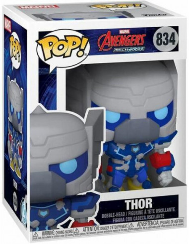 Marvel: Funko Pop! - Avengers Mech Strike - Thor (Bobble-Head) (Vinyl Figure 834)