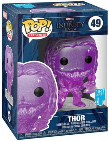 Marvel: Funko Pop! Art Series - Infinity Saga - Thor (Purple) (Vinyl Figure 49)