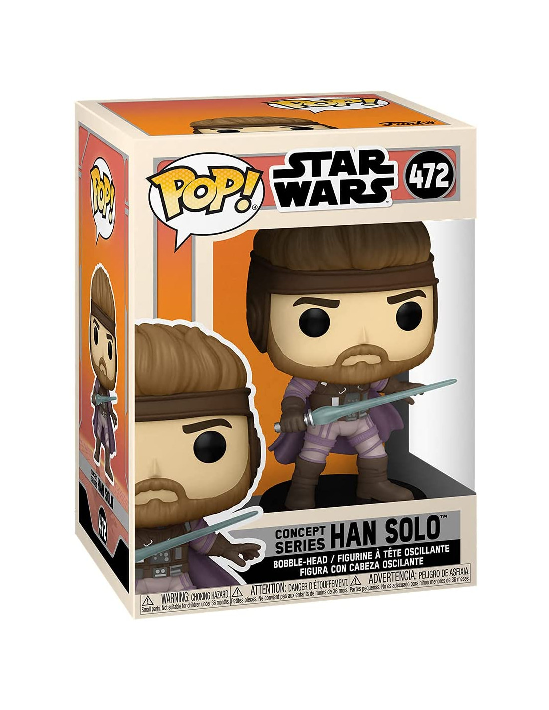 Star Wars: Funko Pop! - Concept Series - Han Solo (Vinyl Figure 472 ...