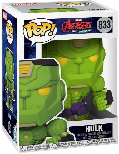 Marvel: Funko Pop! - Avengers Mech Strike - Hulk (Bobble-Head) (Vinyl Figure 833)