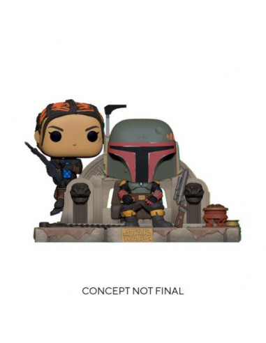 Funko Pop! Moments: - Mandalorian- Boba Fett & Fennec Shand