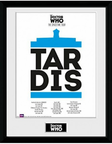 Doctor Who: Spacetime Tour Tardis (Stampa In Cornice 30x40 Cm)