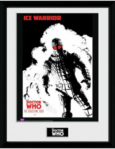 Doctor Who: Spacetime Tour Ice Warrior (Stampa In Cornice 30x40 Cm)