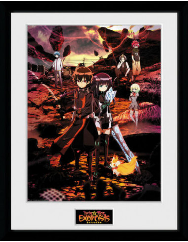 Twin Star Exorcists: Key Art (Stampa In Cornice 30x40cm)