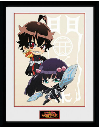 Twin Star Exorcists: Chibi (Stampa In Cornice 30x40cm)