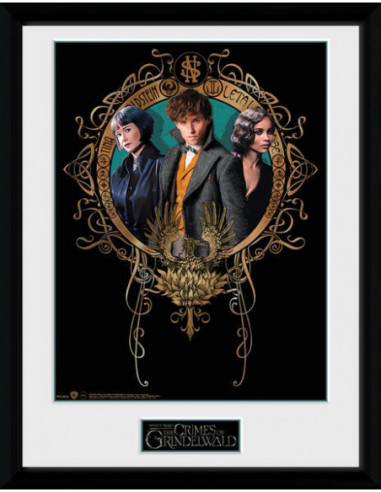 Fantastic Beasts 2: Trio (Stampa In Cornice 30x40cm)