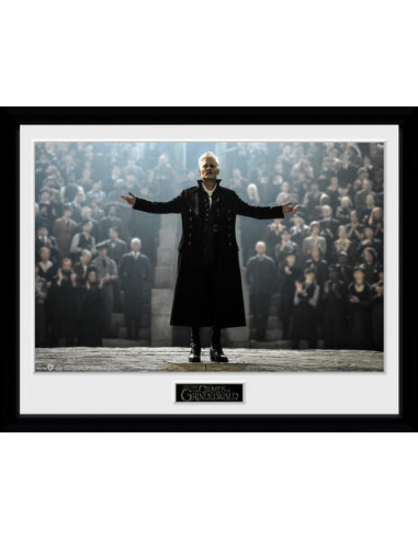 Fantastic Beasts 2: Gellert Gindelwald (Stampa In Cornice 30x40cm)