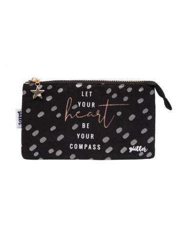 Glitter: Let Your Heart Pencil Case (Astuccio)