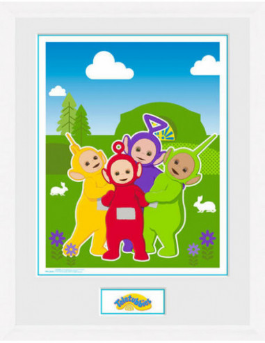 Teletubbies: Time For Teletubbies (White) (Stampa In Cornice 30x40cm)