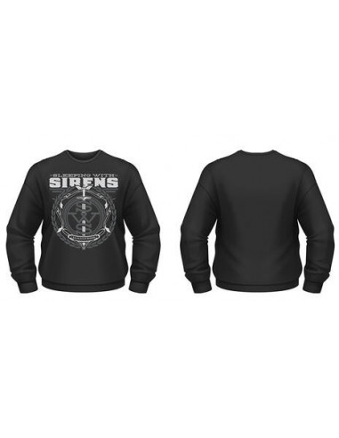 Sleeping With Sirens: Crest (Felpa Unisex Tg. L)